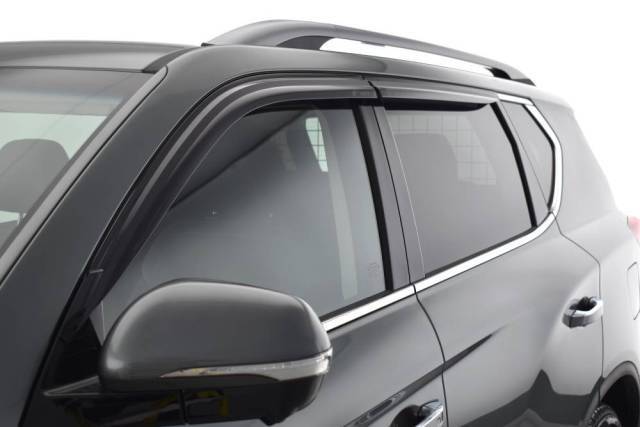 Wind deflector kit - dark tinted