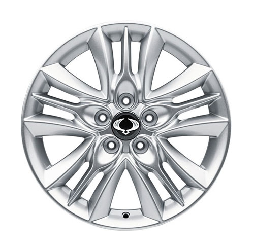 KGM Korando: 17” alloy wheels - with 225/60 tyres