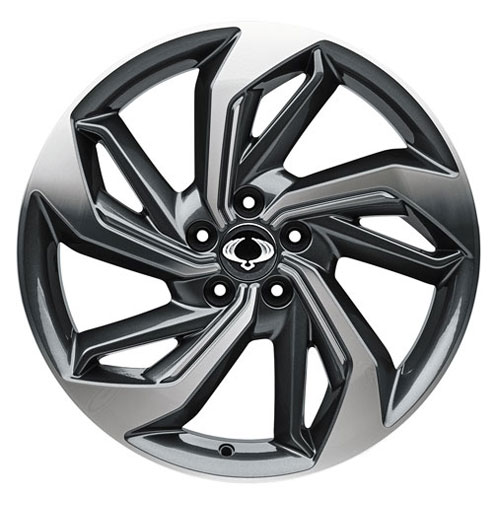 KGM Korando: 19” alloy wheels - with 235/50 tyres - diamond cut
