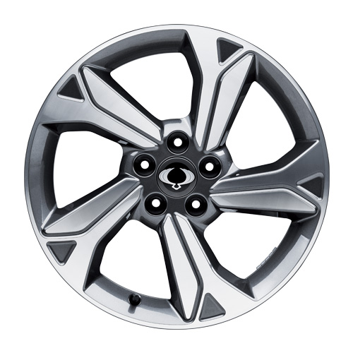 KGM Tivoli: ULTIMATE<br>18” alloy wheels - diamond cut